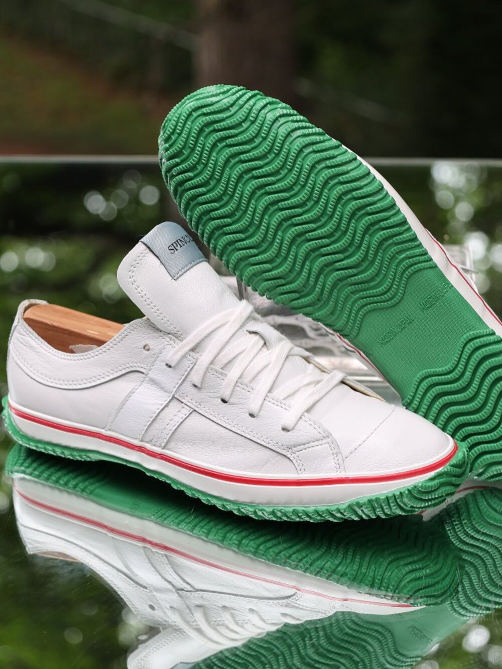 Spingle SP-167YY White Leather Exclusive Sneakers
